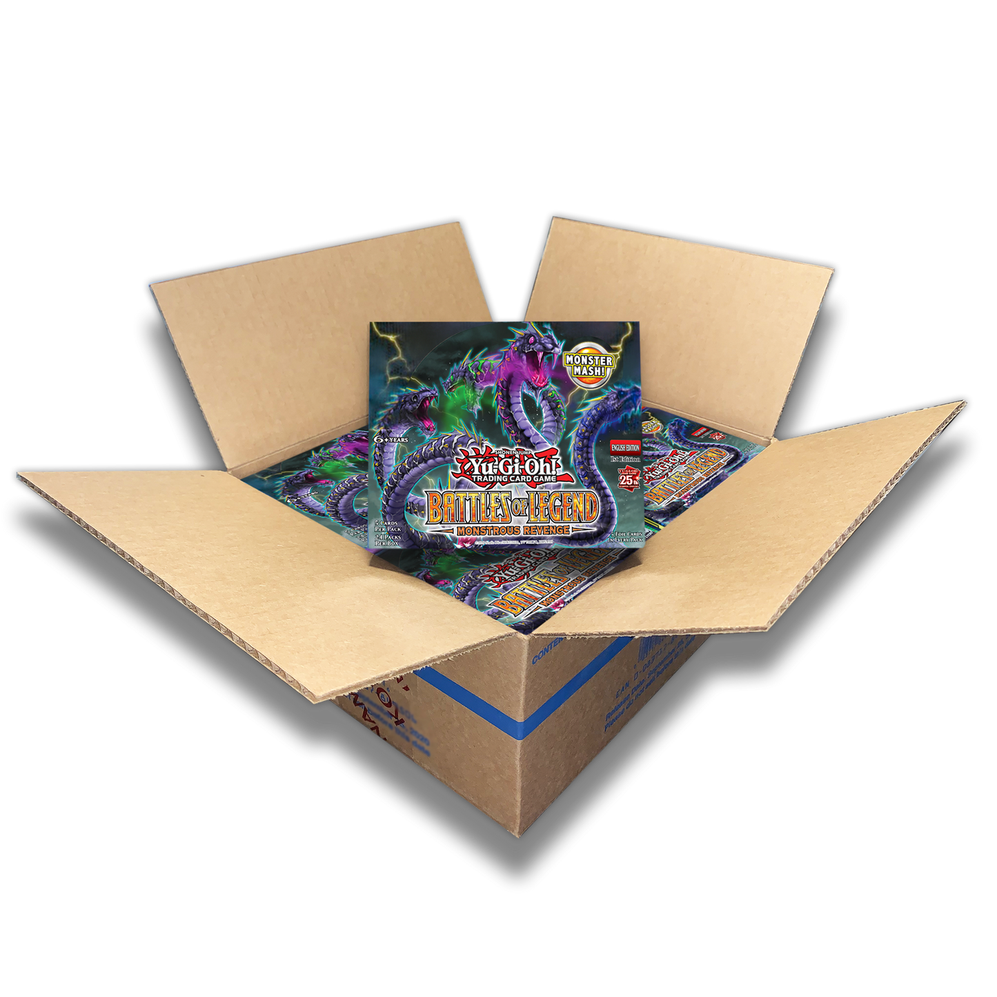 Battles of Legend: Monstrous Revenge Case (12 Booster Boxes) - Yu-Gi-Oh! TCG - Sealed Product - Pre-Order