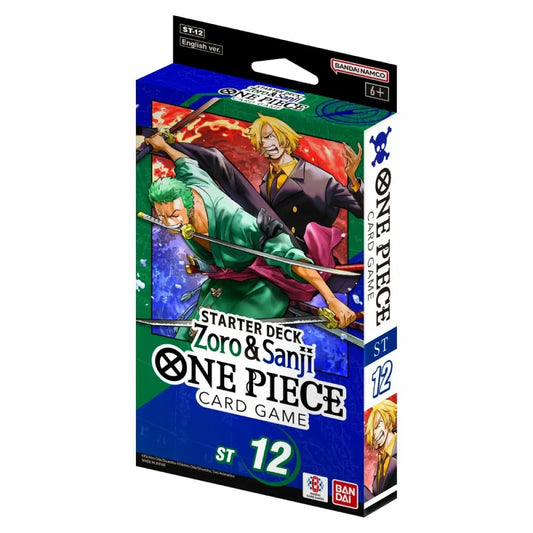 One Piece Card Game Zoro and Sanji Starter Deck ST-12