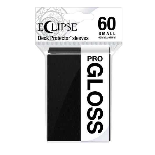 Eclipse Gloss Small Sleeves 60 pack Jet Black