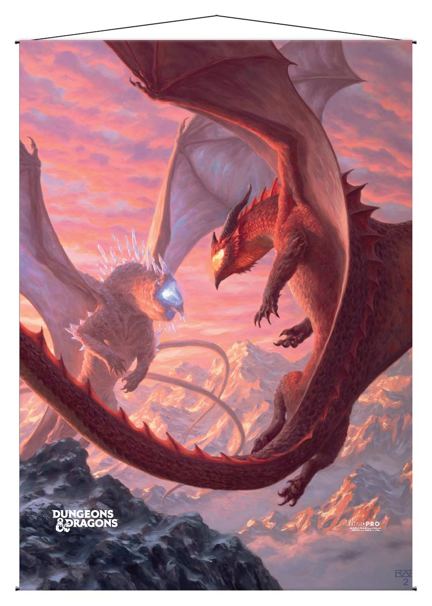 Dungeons & Dragons Cover Series Fizbans Treasury of Dragons Wall Scroll