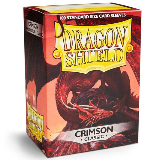 Sleeves - Dragon Shield - Box 100 - Crimson