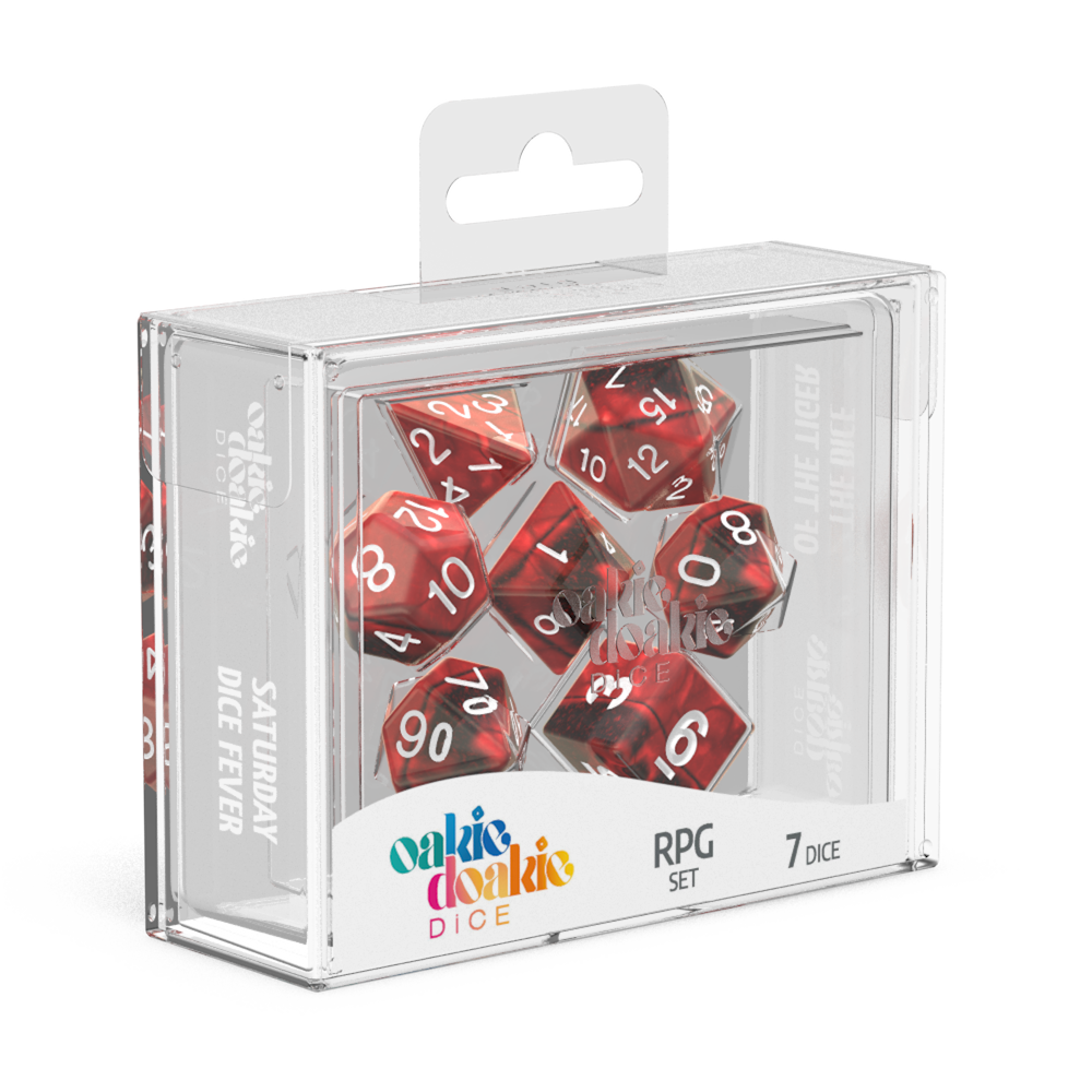 Oakie Doakie Dice RPG Set GemiDice - Vampire (7)