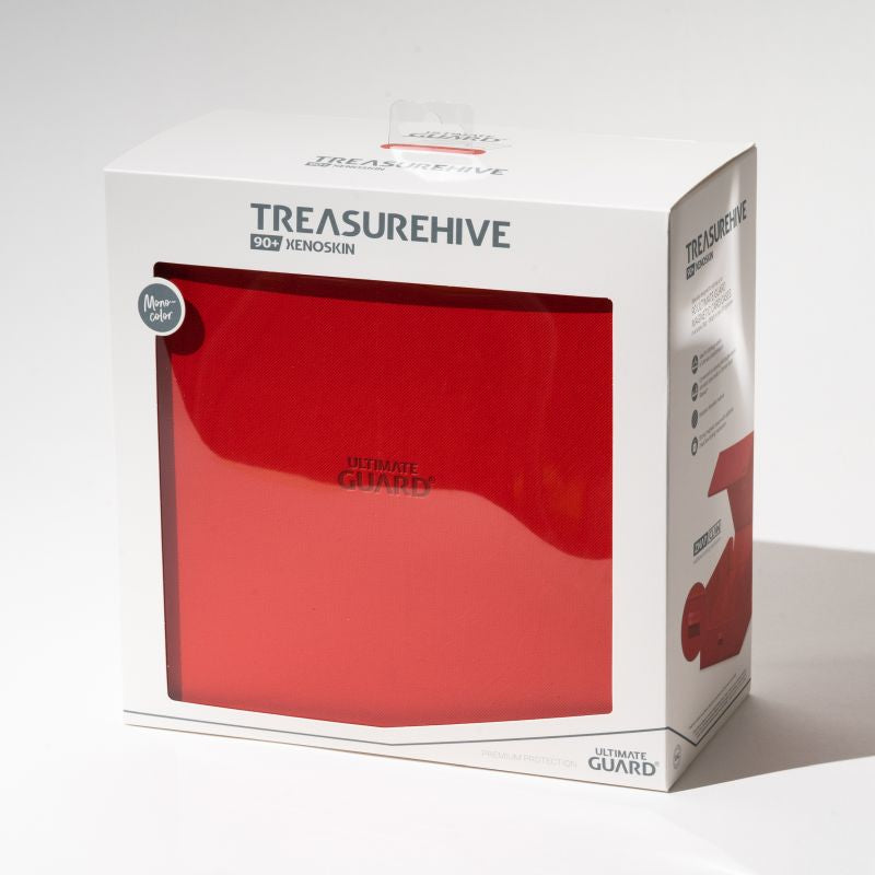 Ultimate Guard Treasurehive 90+ XenoSkin Red Deck Box