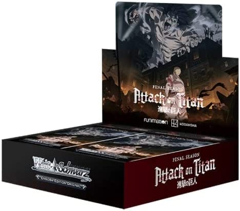 Weiss Schwarz: Attack On Titan: Final Season Booster Box