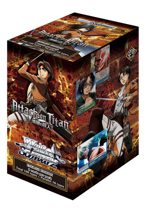 Weiss Schwarz - Attack on Titan VOL 1 (REPRINT) Booster Box