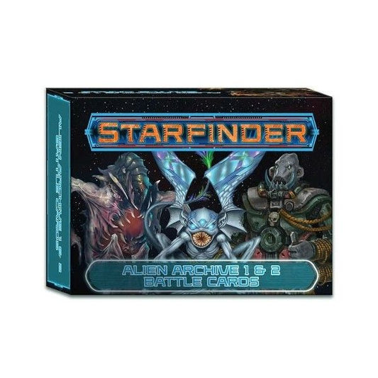 Starfinder RPG Alien Archive 1 & 2 Battle Cards