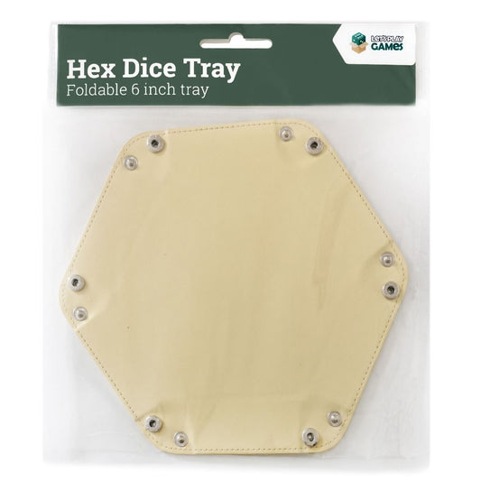 LPG Hex Dice Tray 6" Yellow