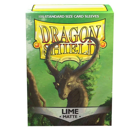 Sleeves - Dragon Shield - Box 100 - Lime MATTE