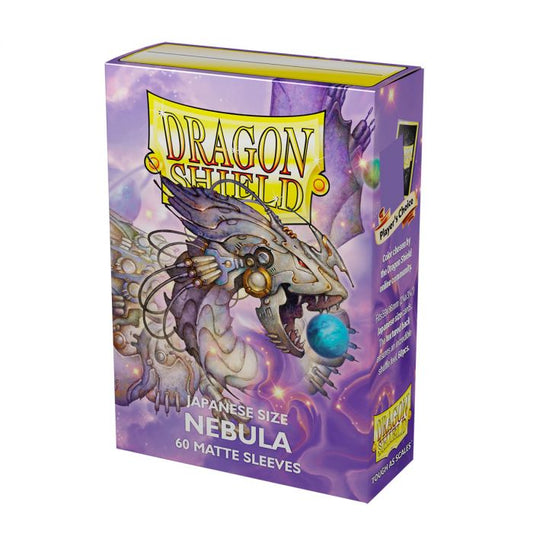 Sleeves - Dragon Shield Japanese - Box 60 - Nebula Purple Matte