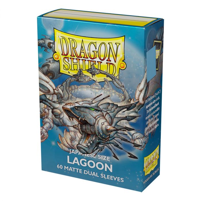 Sleeves - Dragon Shield Japanese - Box 60 - Dual Matte Lagoon Saras