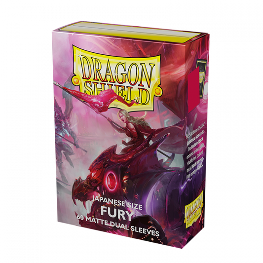 Sleeves - Dragon Shield Japanese - Box 60 - Dual Matte Fury