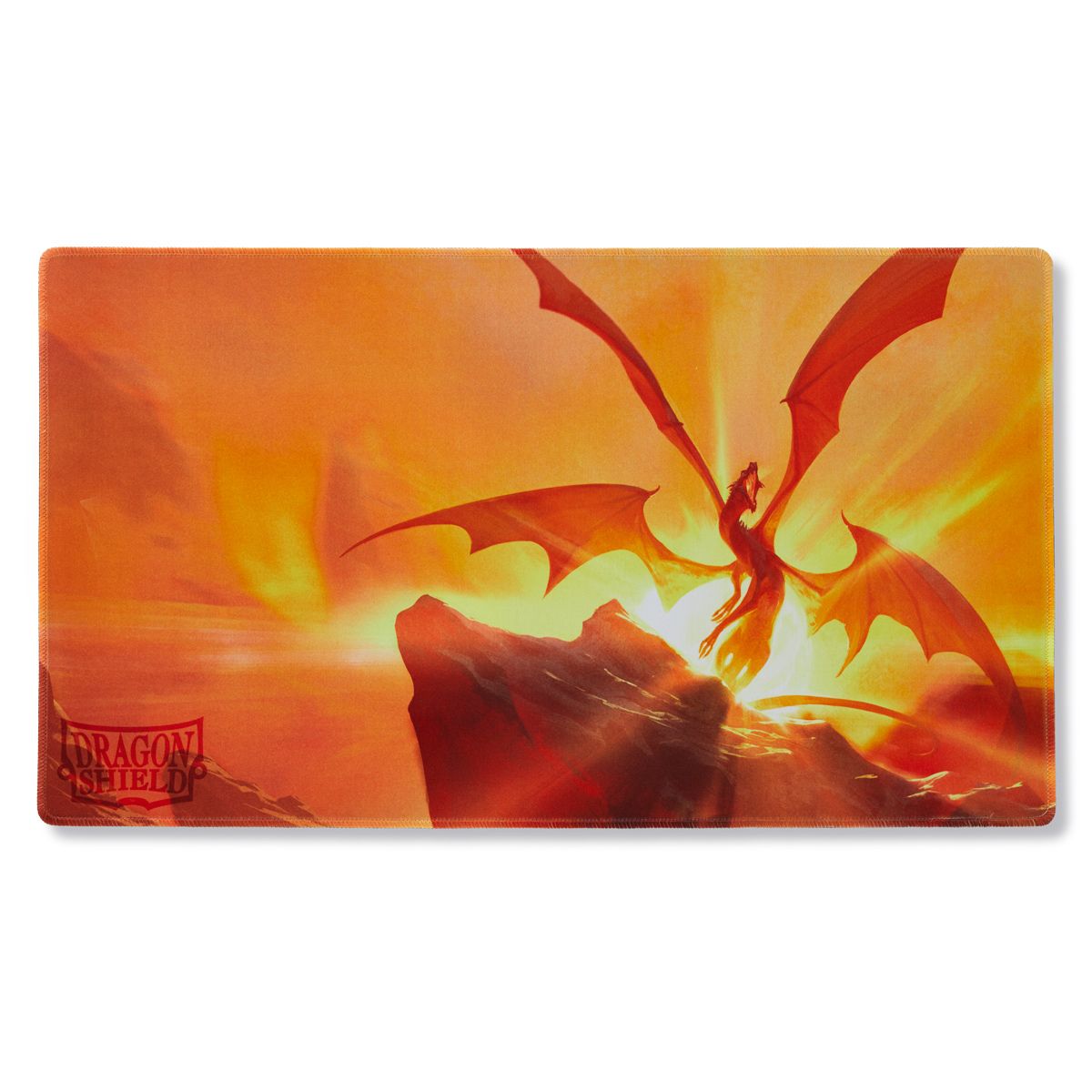 Playmat - Dragon Shield - Case and Coin - Yellow Elicaphaz