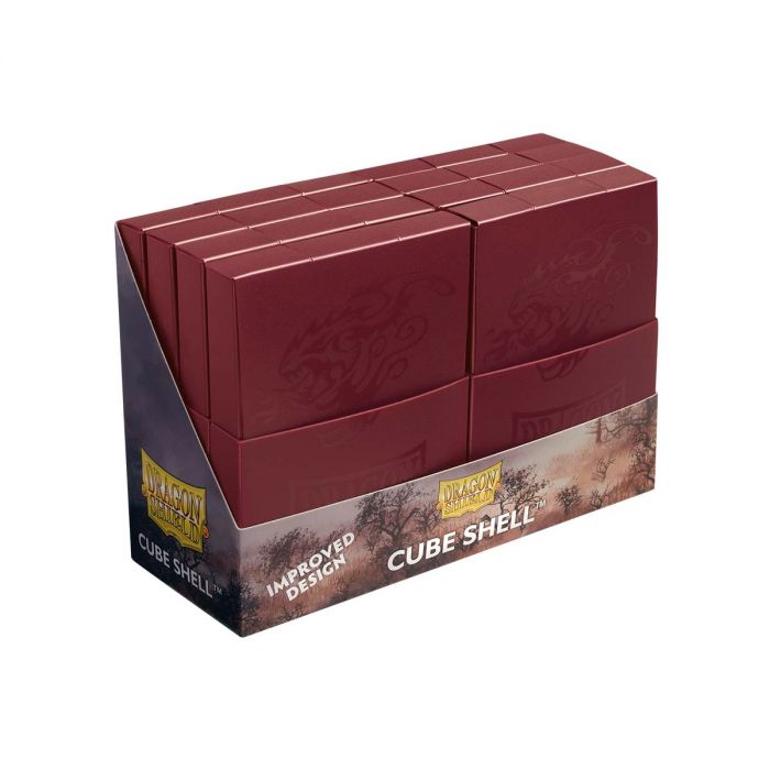 Deck Box - Dragon Shield - Cube Shell - Blood Red