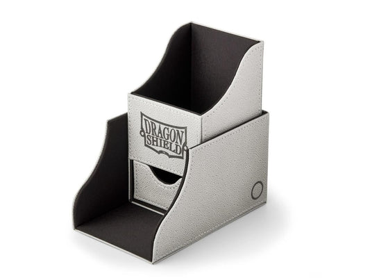 Deck Box - Dragon Shield - Nest Plus - Light Grey/Black