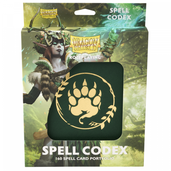 Dragon Shield Roleplaying Spell Codex Forest Green