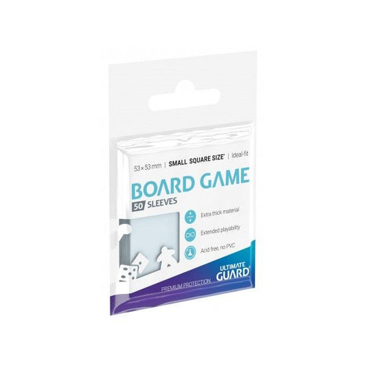 Ultimate Guard Premium Soft Sleeves for Board Game Cards Small Square (50)