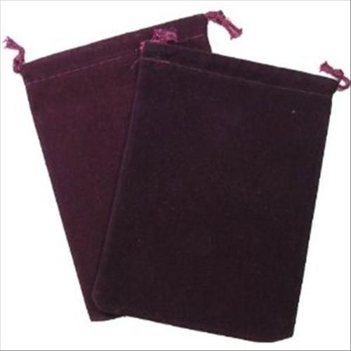 CHX 2373 Suedecloth Bag (S) - Burgundy