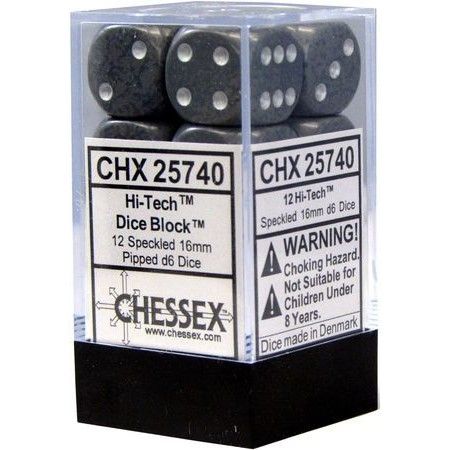 CHX 25740 Speckled 16mm d6 Hi-Tech Block (12)