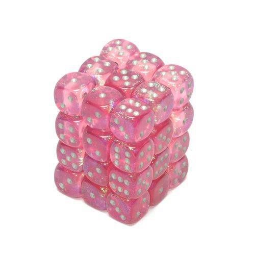 CHX 27804 Borealis #2 12mm d6 Pink/Silver Block (36)