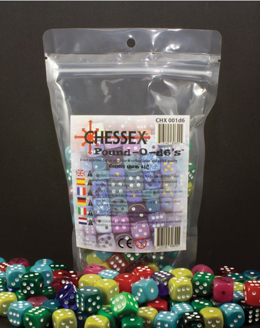 CHX 001LB Pound o Dice d6's