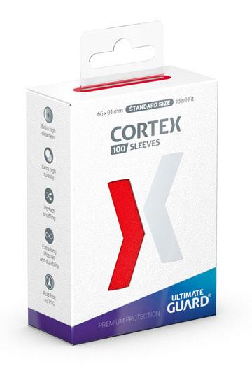 Ultimate Guard Cortex Sleeves Standard Size Red (100)