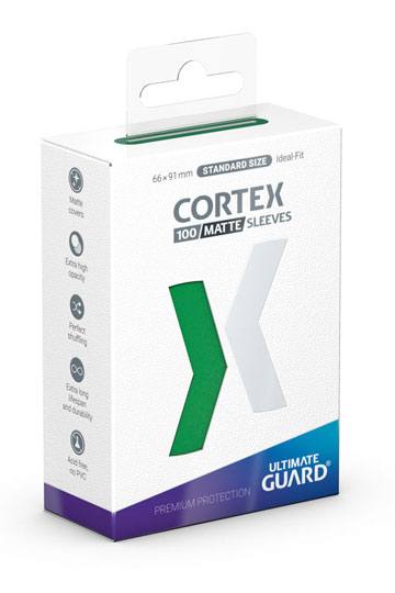 Ultimate Guard Cortex Sleeves Standard Size Matte Green (100)