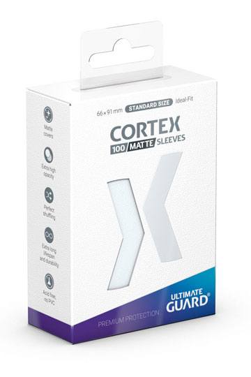 Ultimate Guard Cortex Sleeves Standard Size Matte Transparent (100)