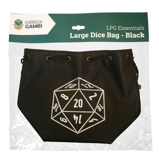 LPG Dice Bag - Large Black
