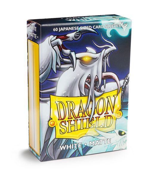 Sleeves - Dragon Shield Japanese - Box 60 - White Matte