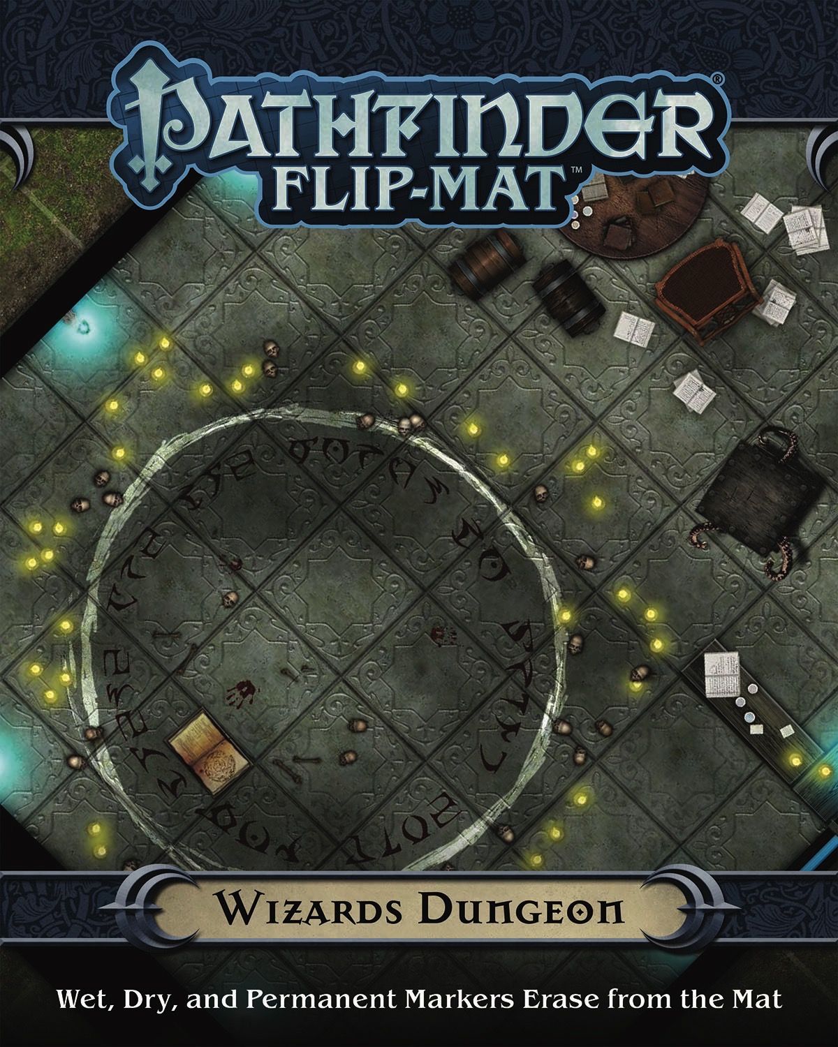 Pathfinder Accessories Flip Mat Wizard Dungeon