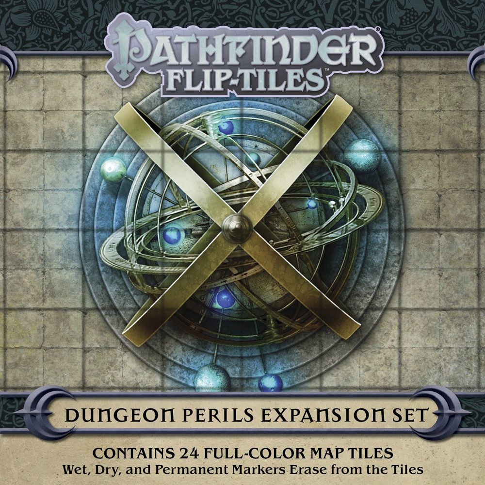 Pathfinder Accessories Flip Tiles Dungeon Perils Expansion