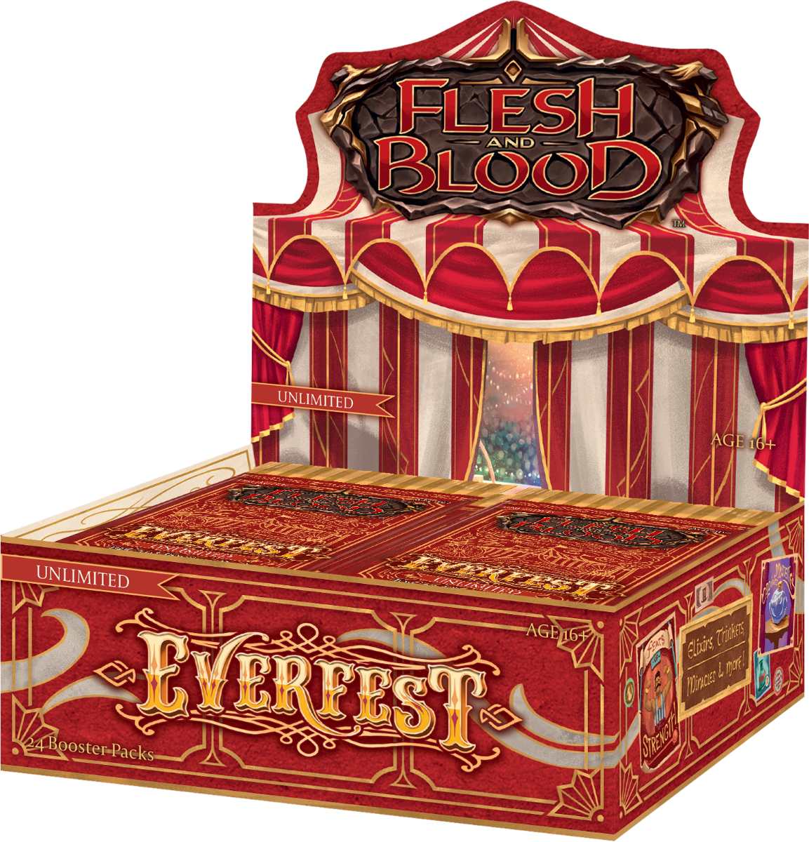 Flesh and Blood Everfest Unlimited Booster Display (24)