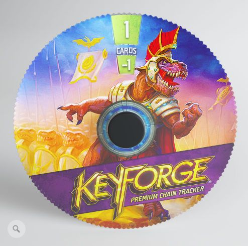 KeyForge Premium Chain Tracker Saurian
