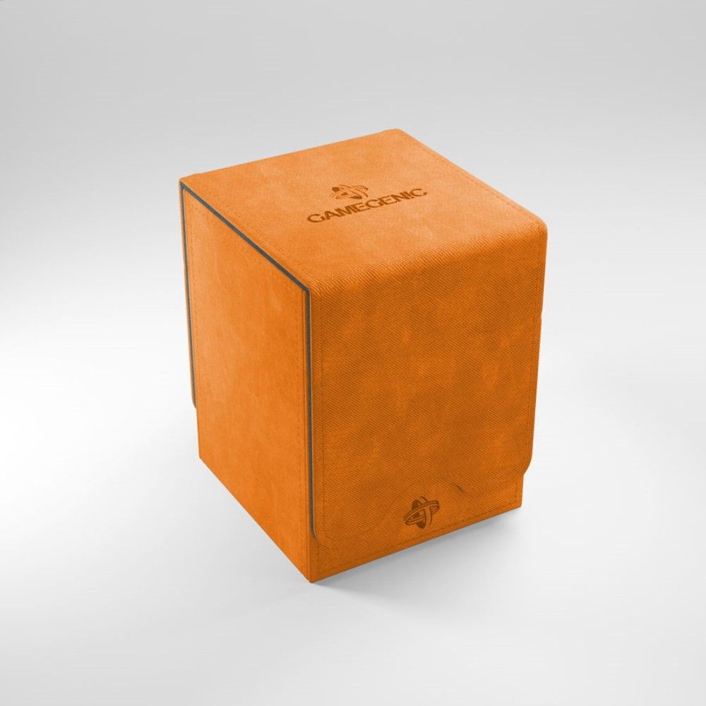 Gamegenic Squire 100+ Convertible Orange Deck Box