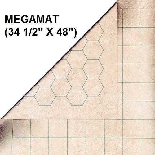 CHX 97246 Reversible Megamat 1 Squares and 1 Hexes (34Â½ x 48)
