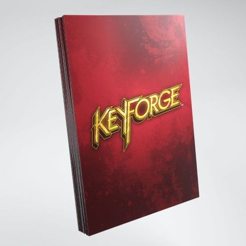 Keyforge Sleeves Logo Red (40)