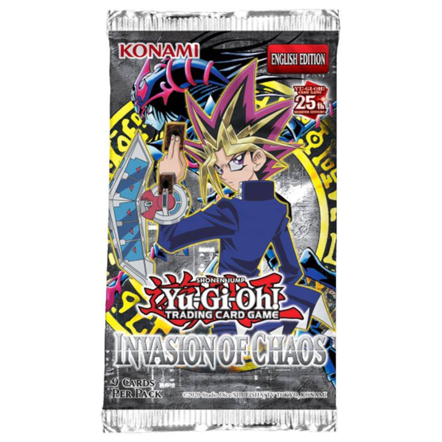 Yugioh - LC 25th Anniversary Invasion of Chaos Booster Display