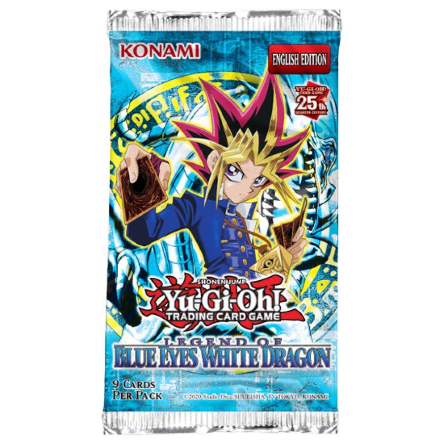 Yugioh - LC 25th Anniversary Blue Eyes White Dragon Booster Display