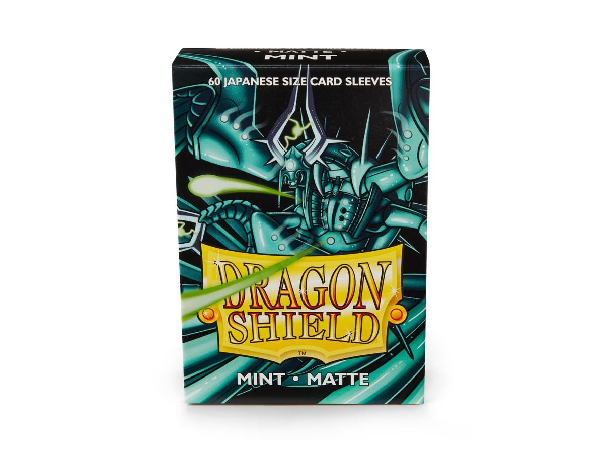 Sleeves - Dragon Shield Japanese - Box 60 - Mint Matte