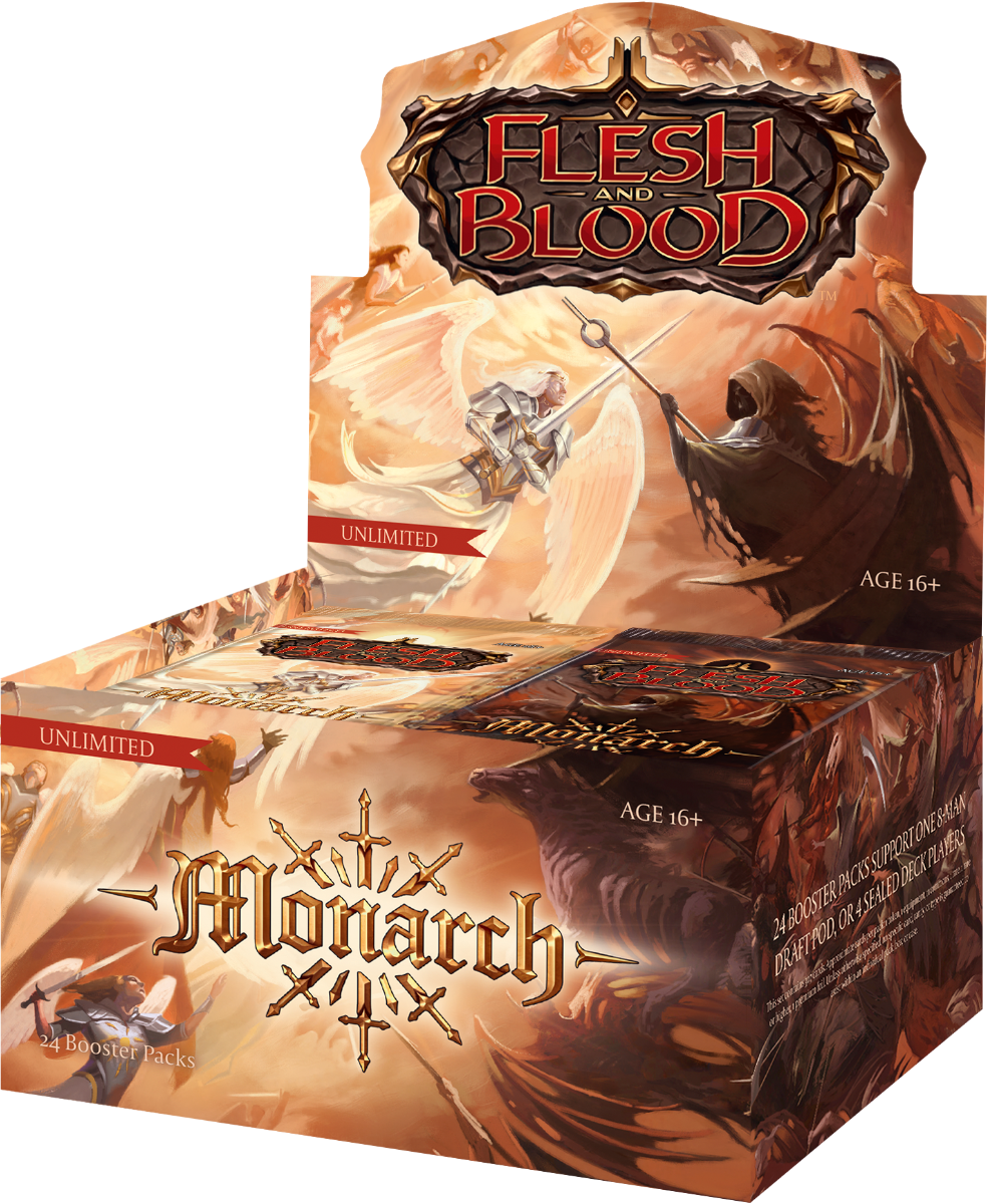 Flesh and Blood Monarch Unlimited Booster Display (24)