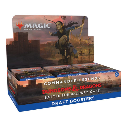 Magic Commander Legends: Battle for Baldurâ€™s Gate Draft Booster Display