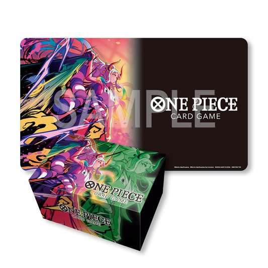 One Piece Card Game Playmat and Storage Box Set Yamato