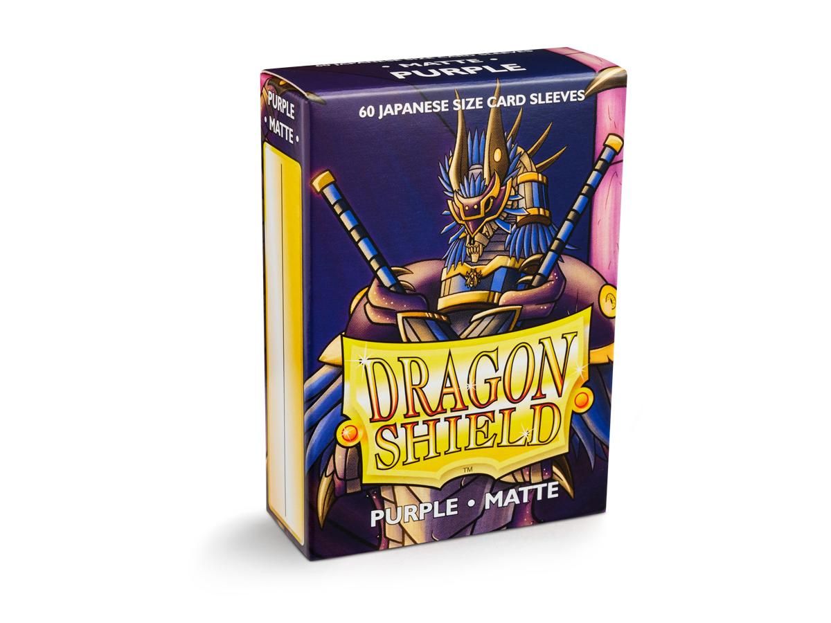 Sleeves - Dragon Shield Japanese - Box 60 - Purple Matte