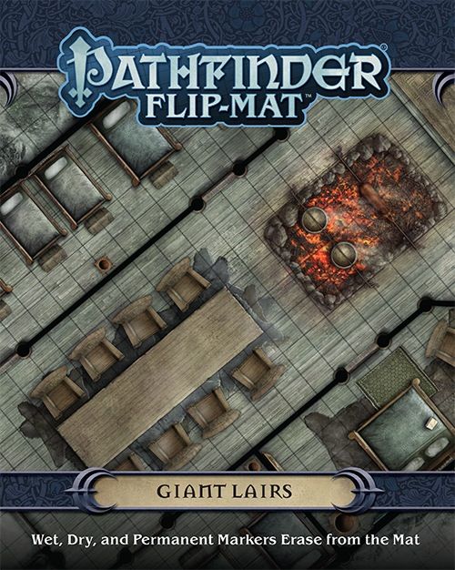 Pathfinder Accessories Flip Mat Giant Lair