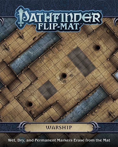 Pathfinder Accessories Flip Mat Warship