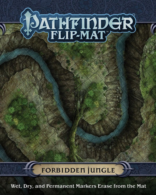 Pathfinder Accessories Flip Mat Forbidden Jungle