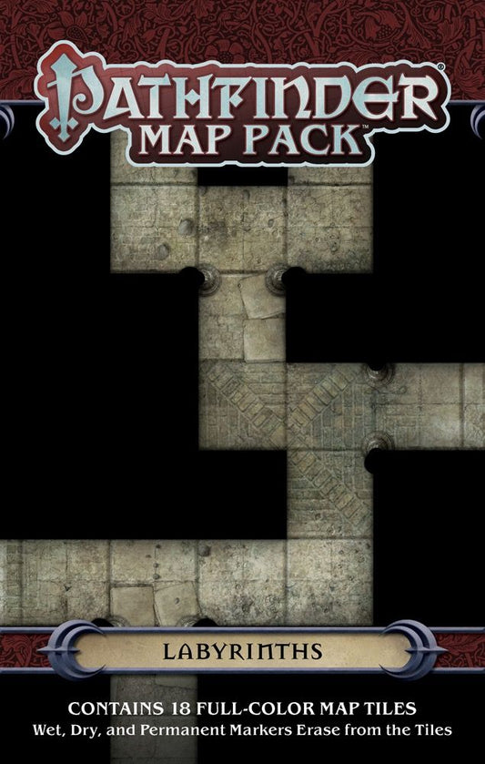 Pathfinder Accessories Map Pack Labyrinths