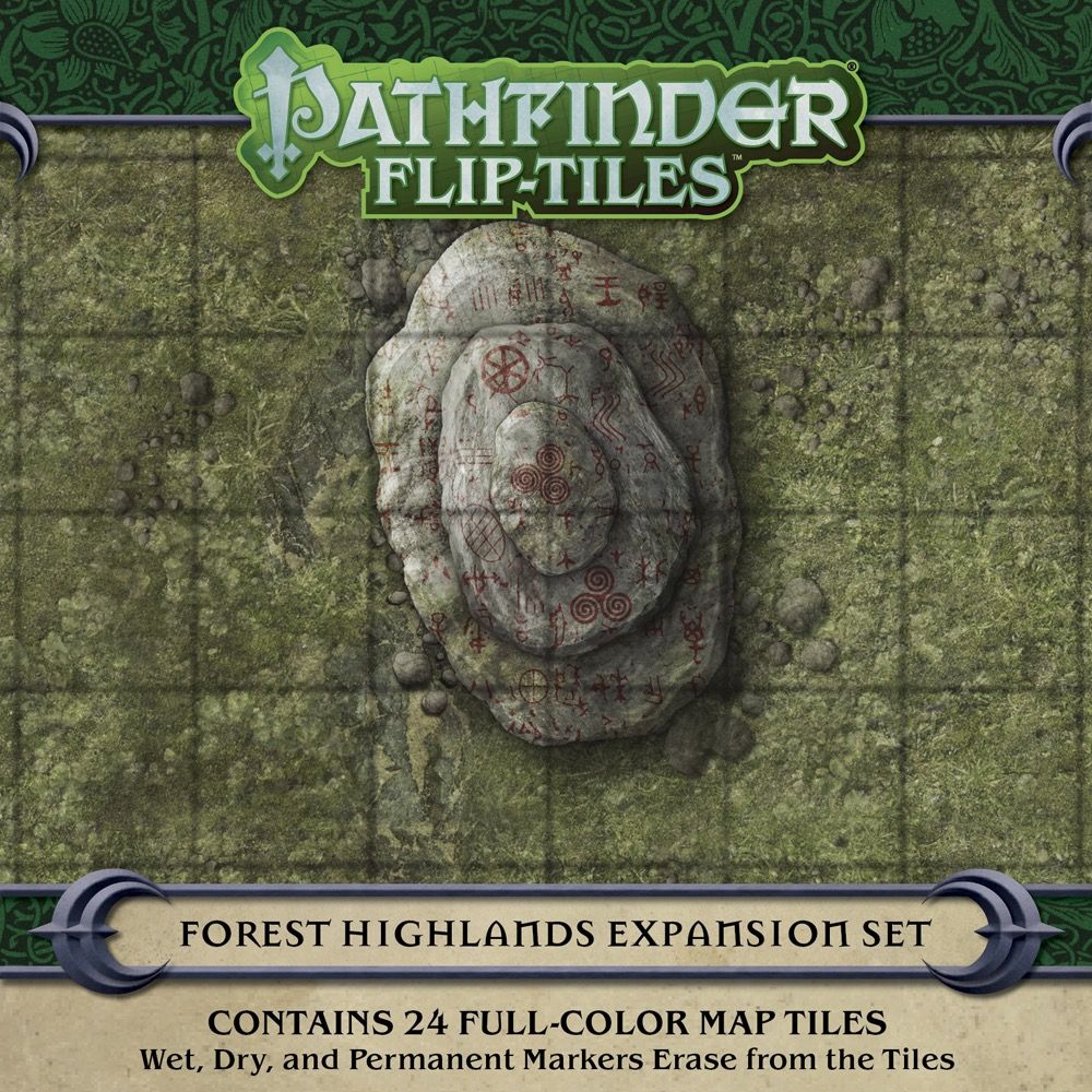 Pathfinder Accessories Flip Tiles Forest Highlands Expansion