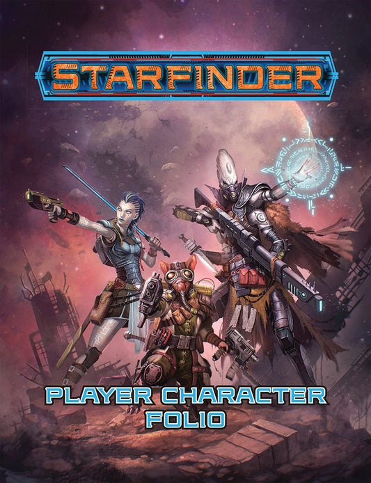 Starfinder RPG Player Character Folio