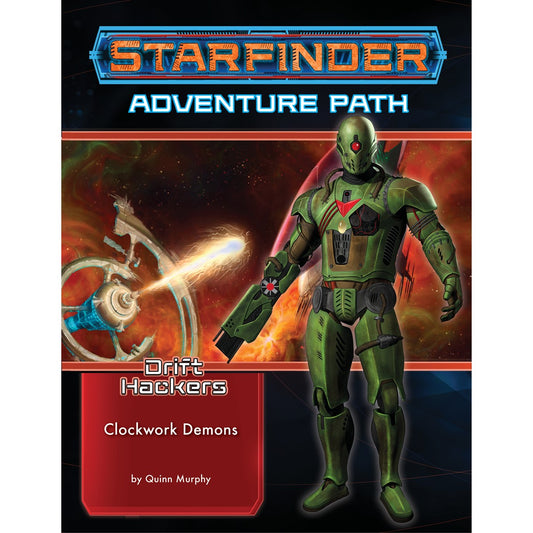 Starfinder RPG Adventure Path Drift Hackers #2 Clockwork Demons